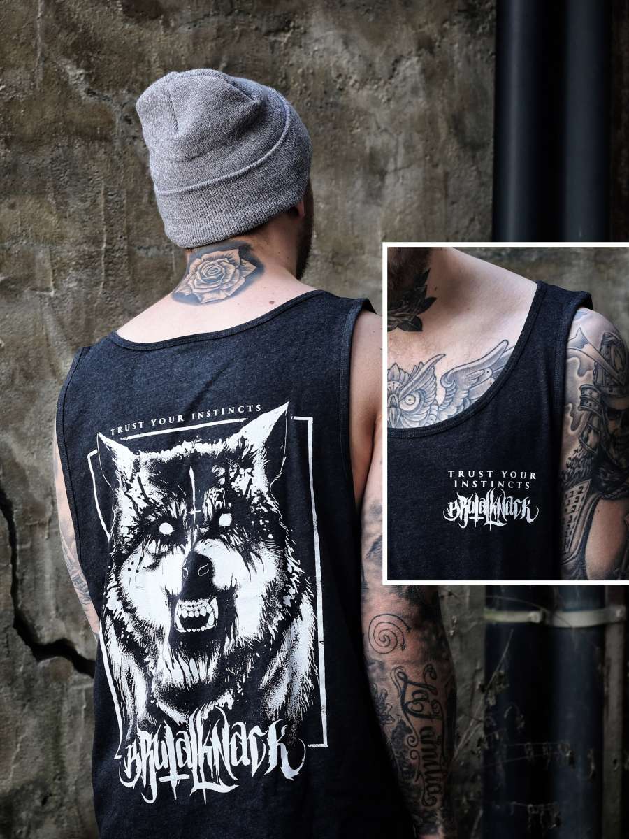 Instincts Jersey Tank [anthrazit]