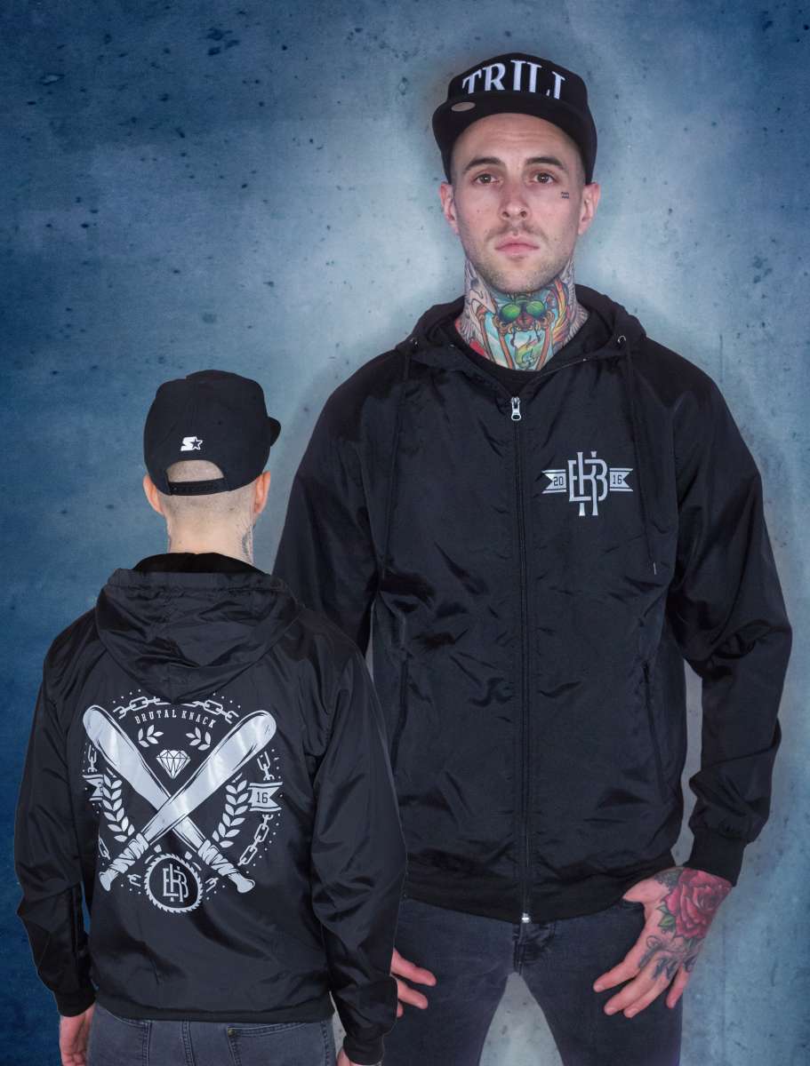 Baseball Windbreaker [black]