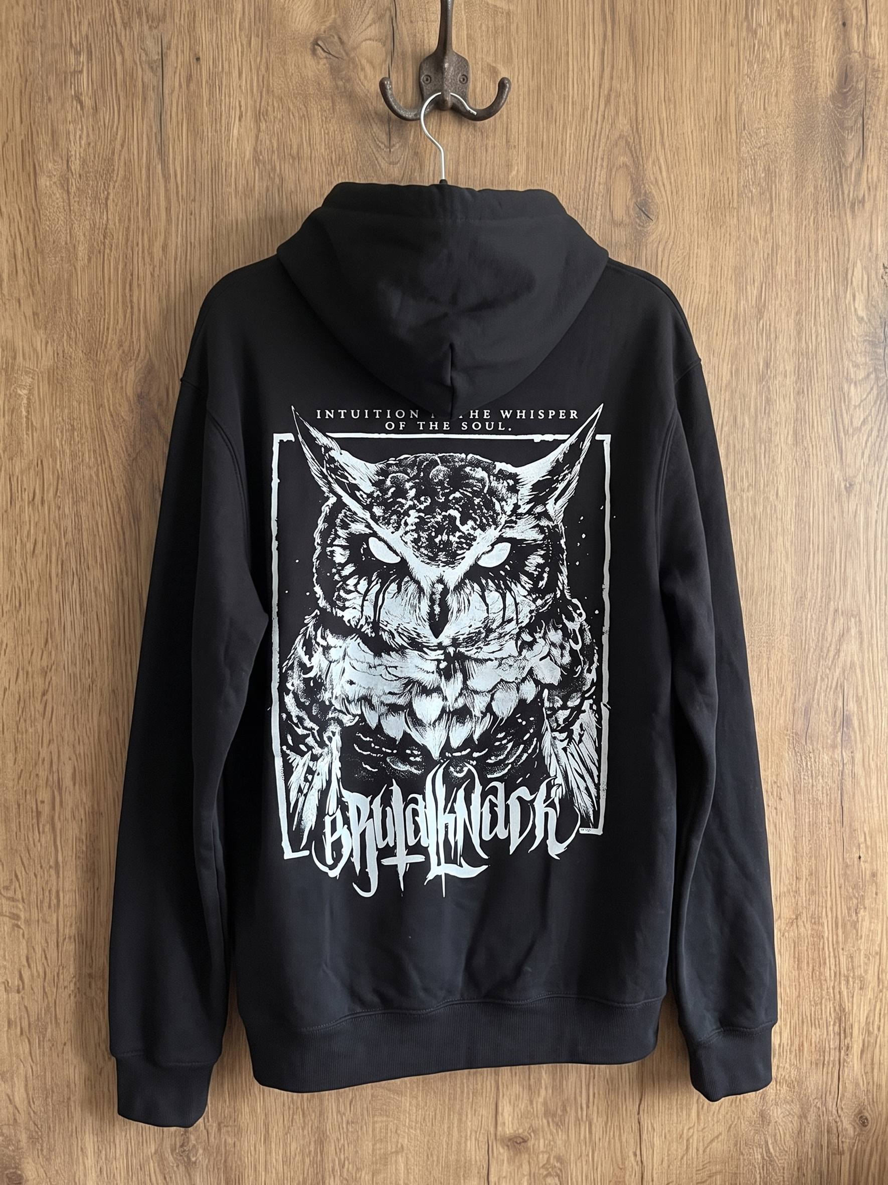Owl Hoodie [black]
