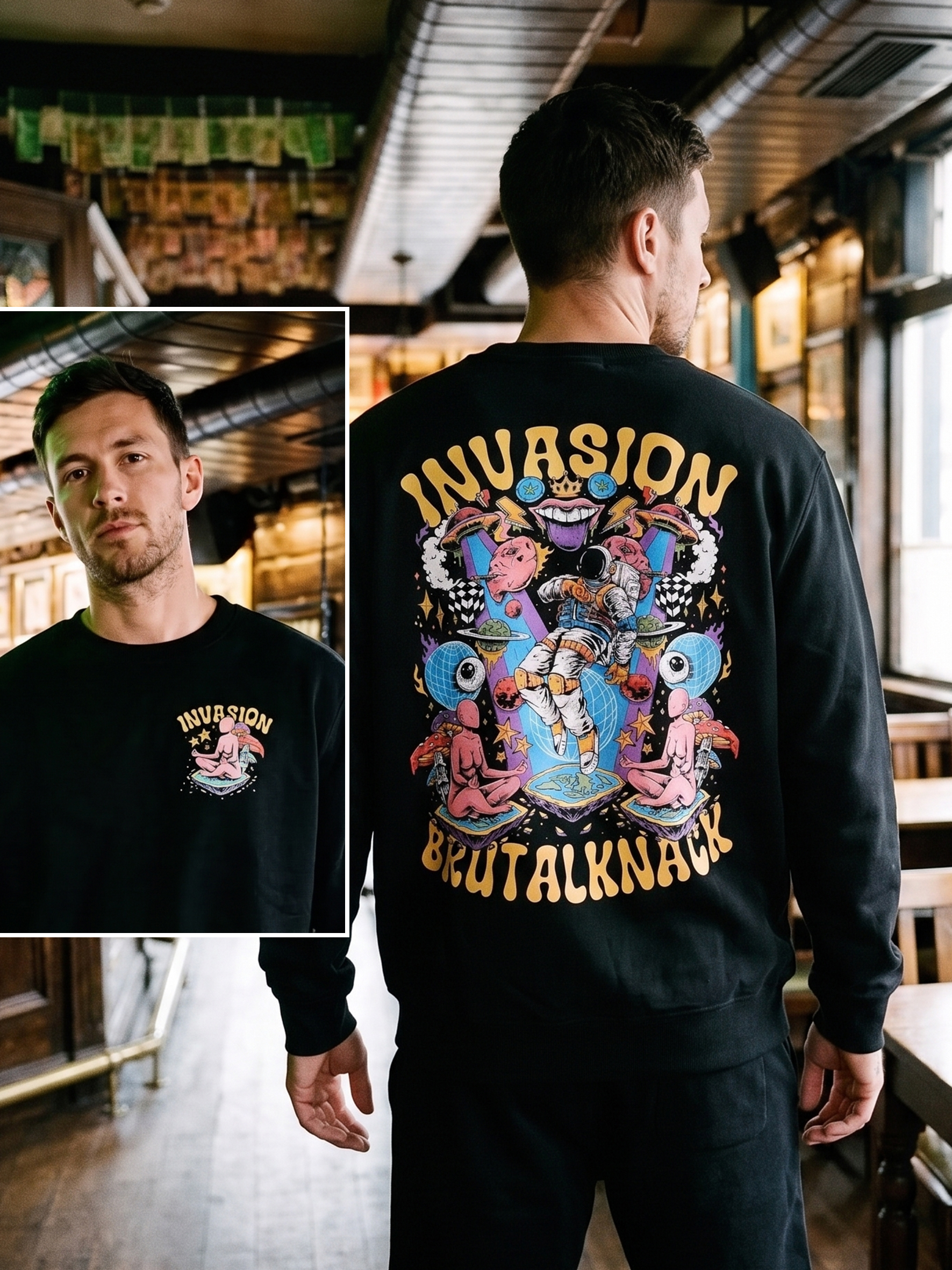 Invasion Sweater [black]