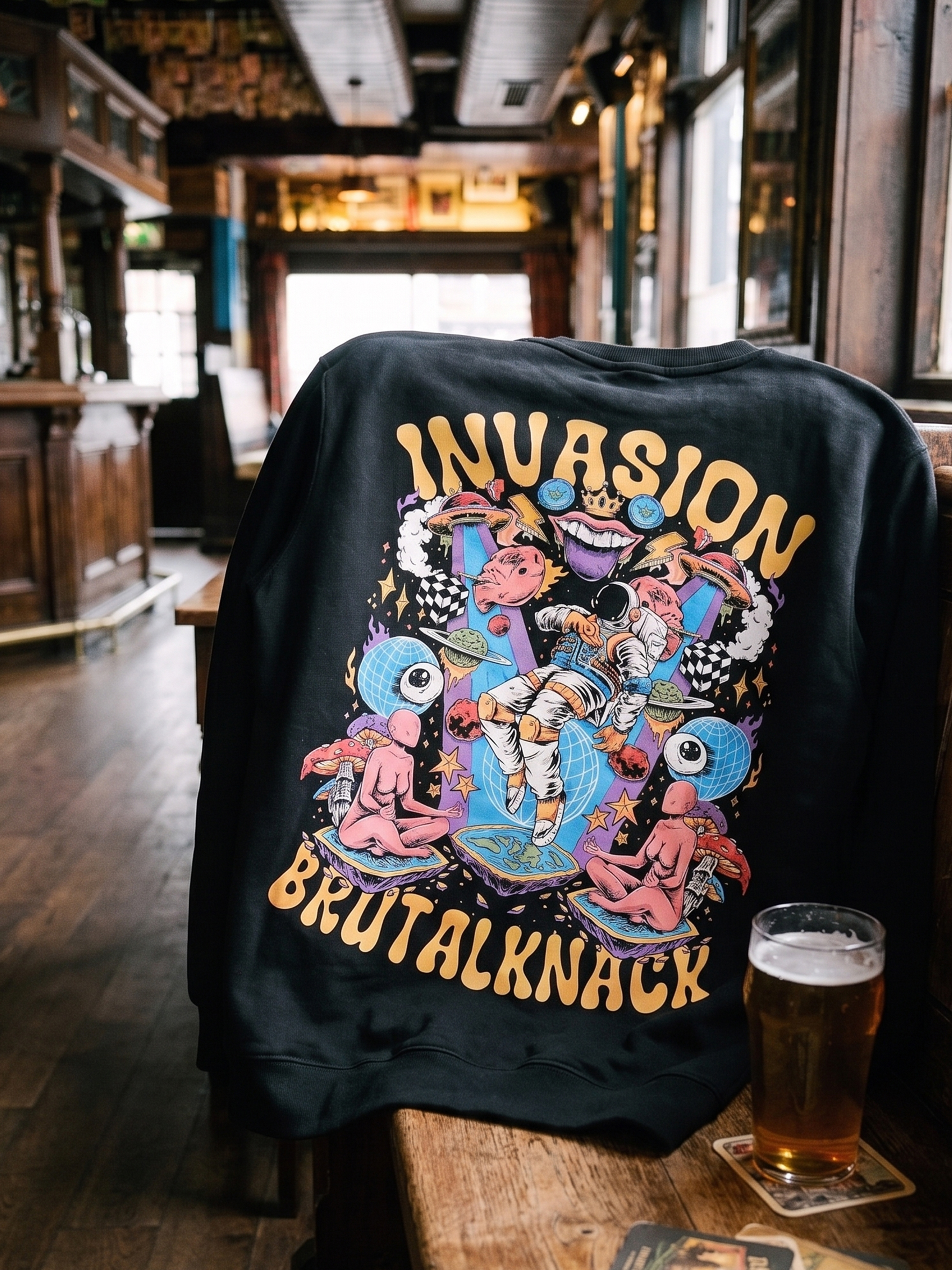Invasion Sweater [black]