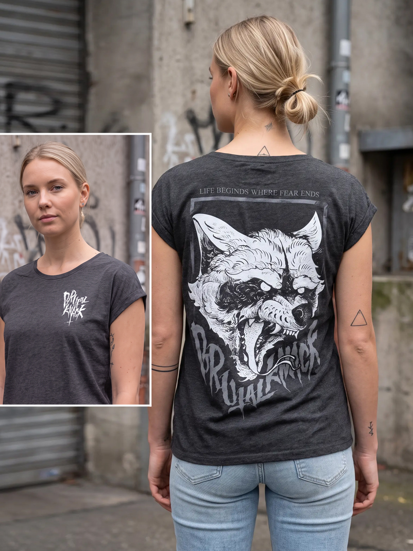 Racoon II Extended Shirt [coal]