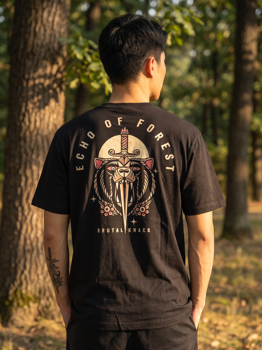Echo of Forest Shirt [black]