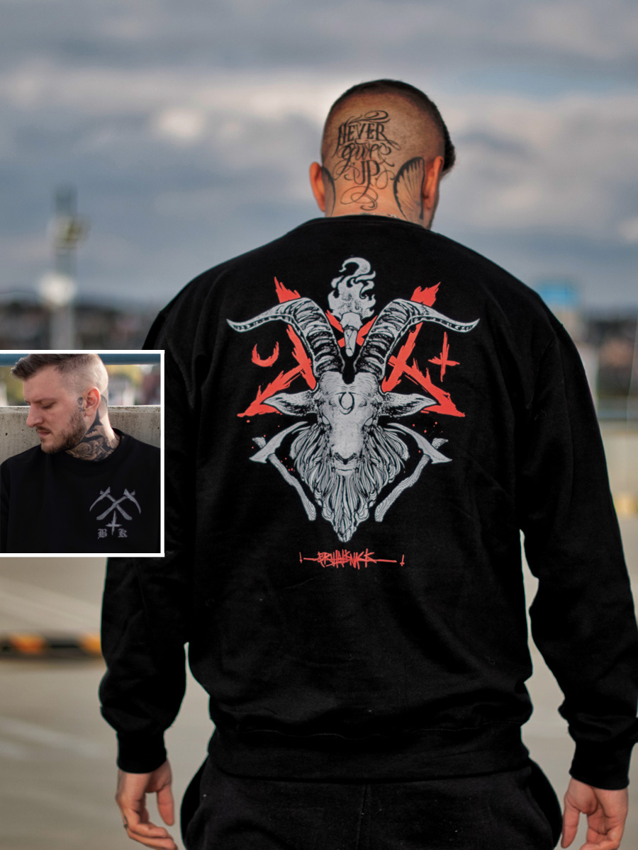 Occult Baphomet Sweater [black]