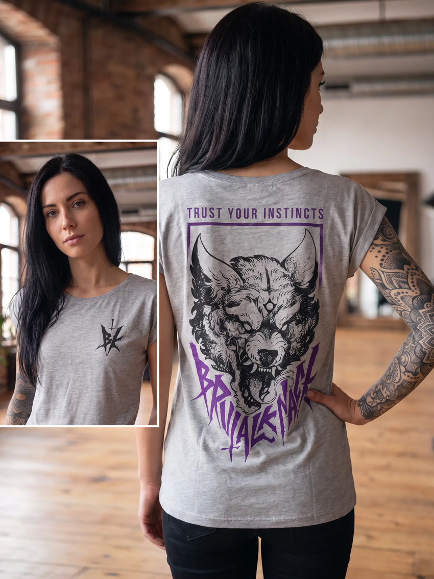 Instincts II Extended Shirt [heathergrey]