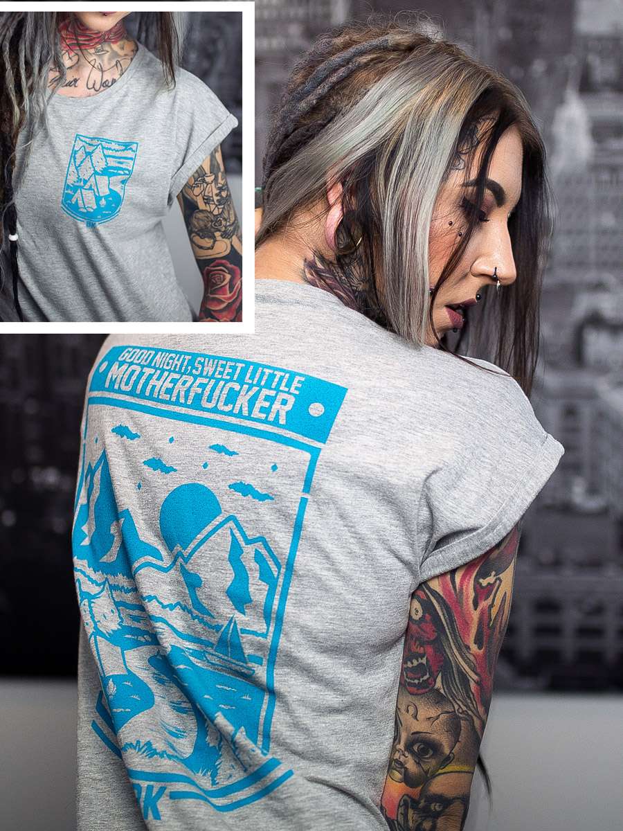 GNSLM Extended Shirt [heather grey]