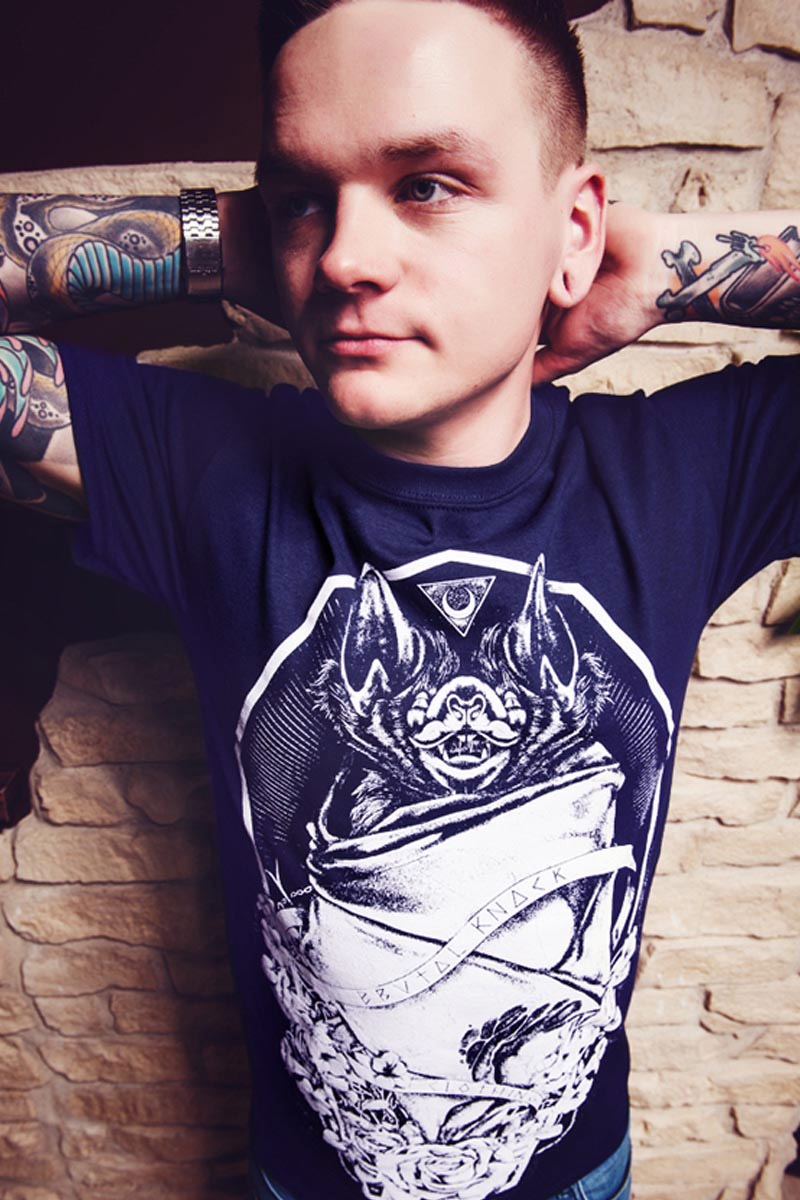 Bat Shirt [worker blue]