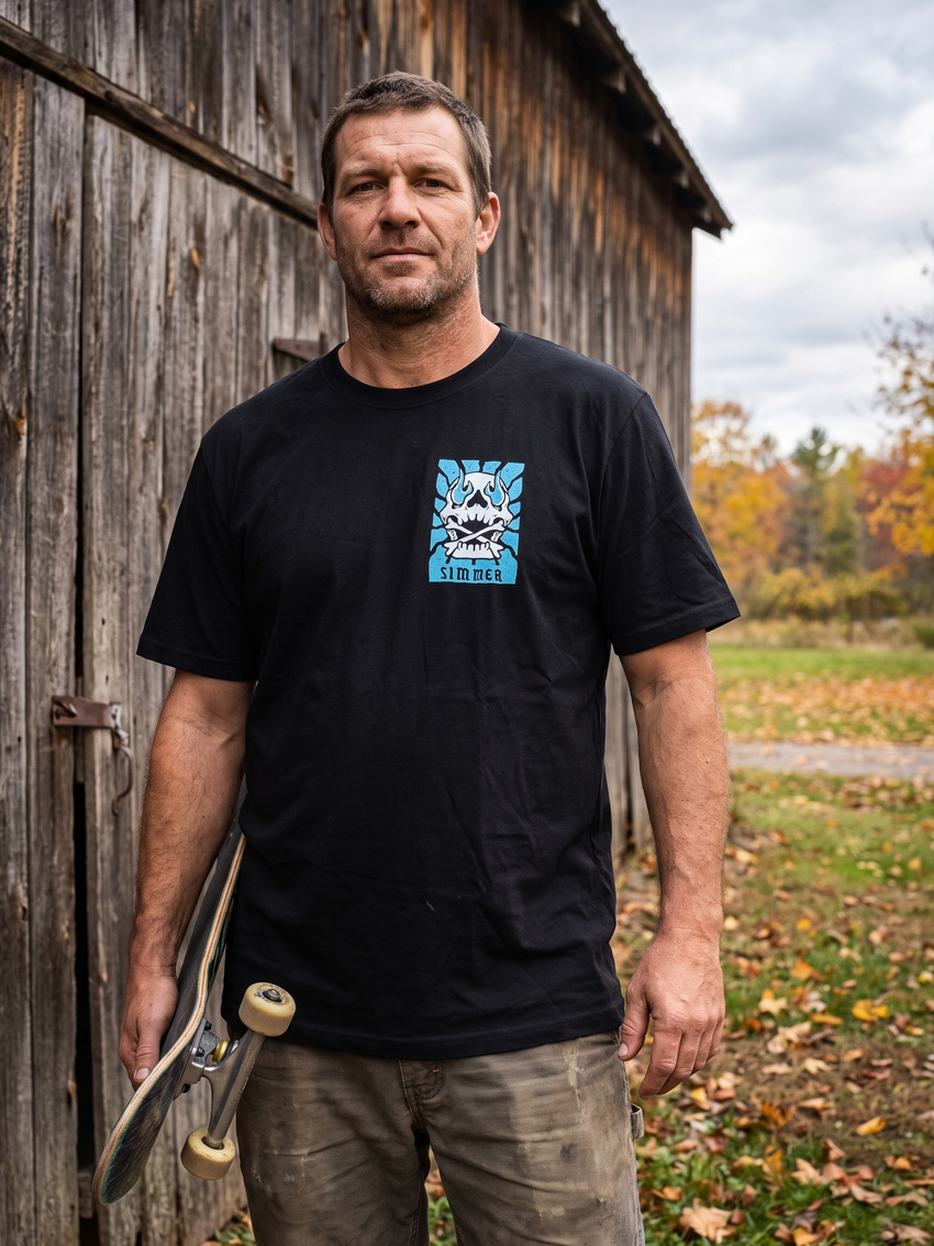 Simmer Shirt [black/greenblue]