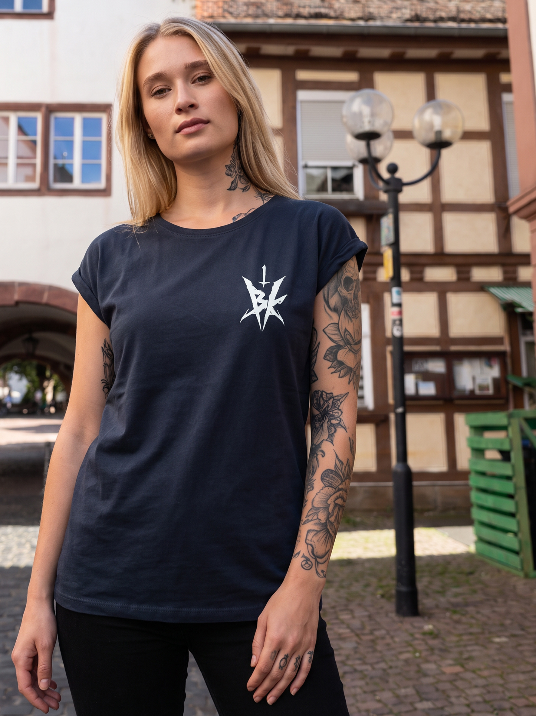 Instincts II Extended Shirt [navy]