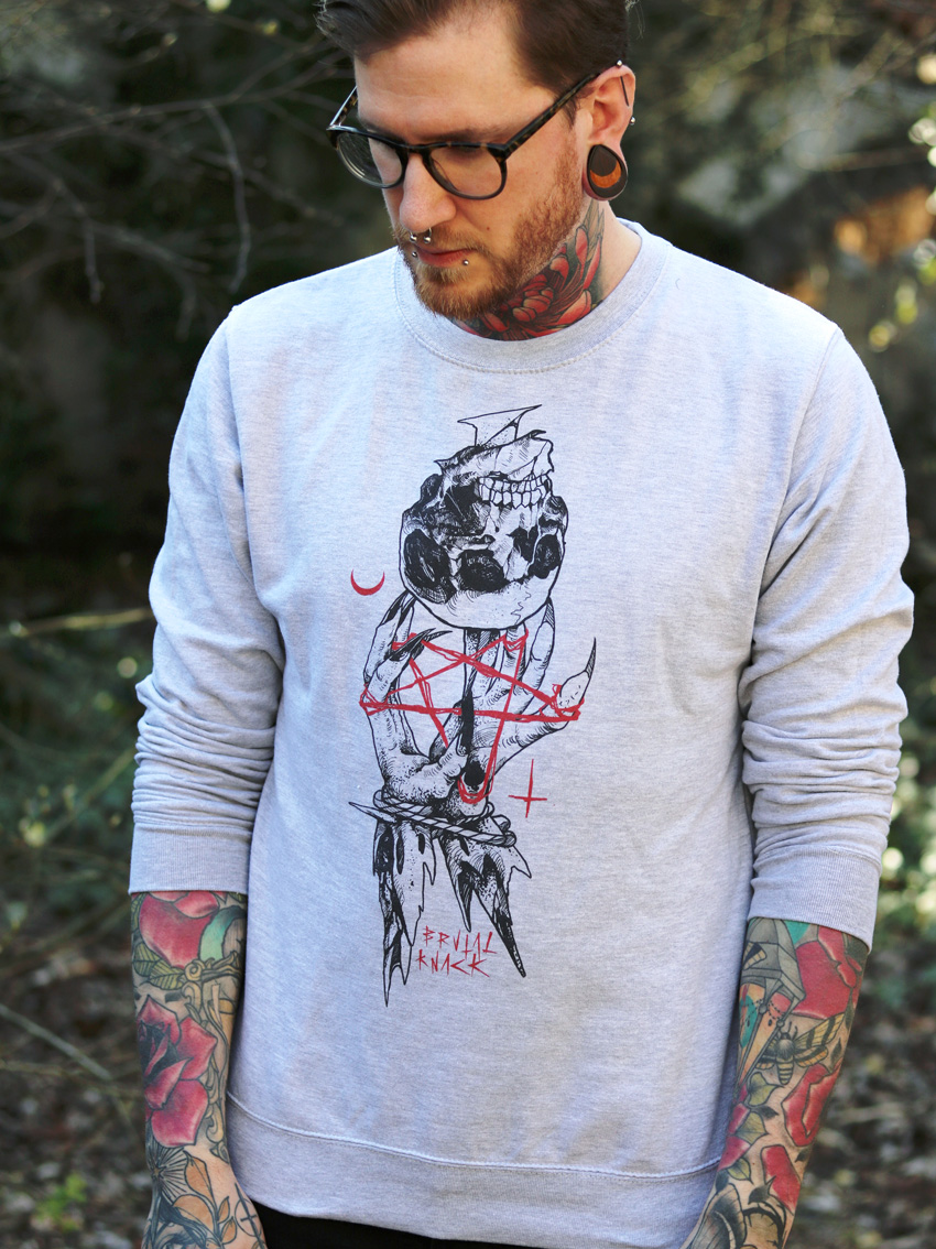 Prey Sweater [heathergrey]