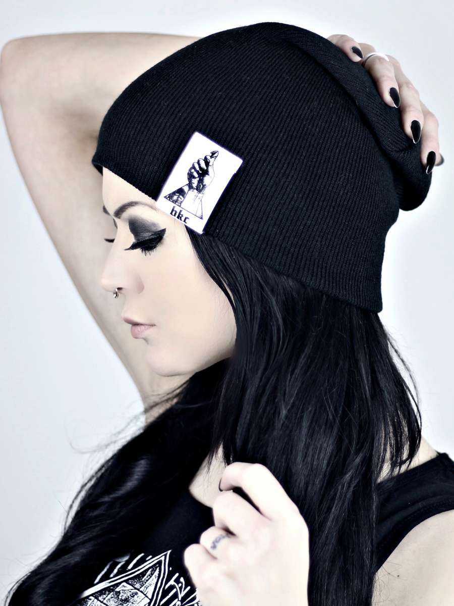 Beanie Arrow longtube [black]