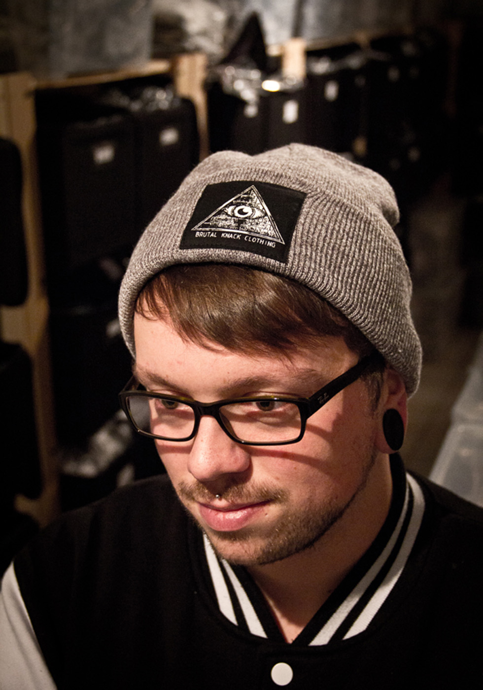 Beanie Pyramide [grey]