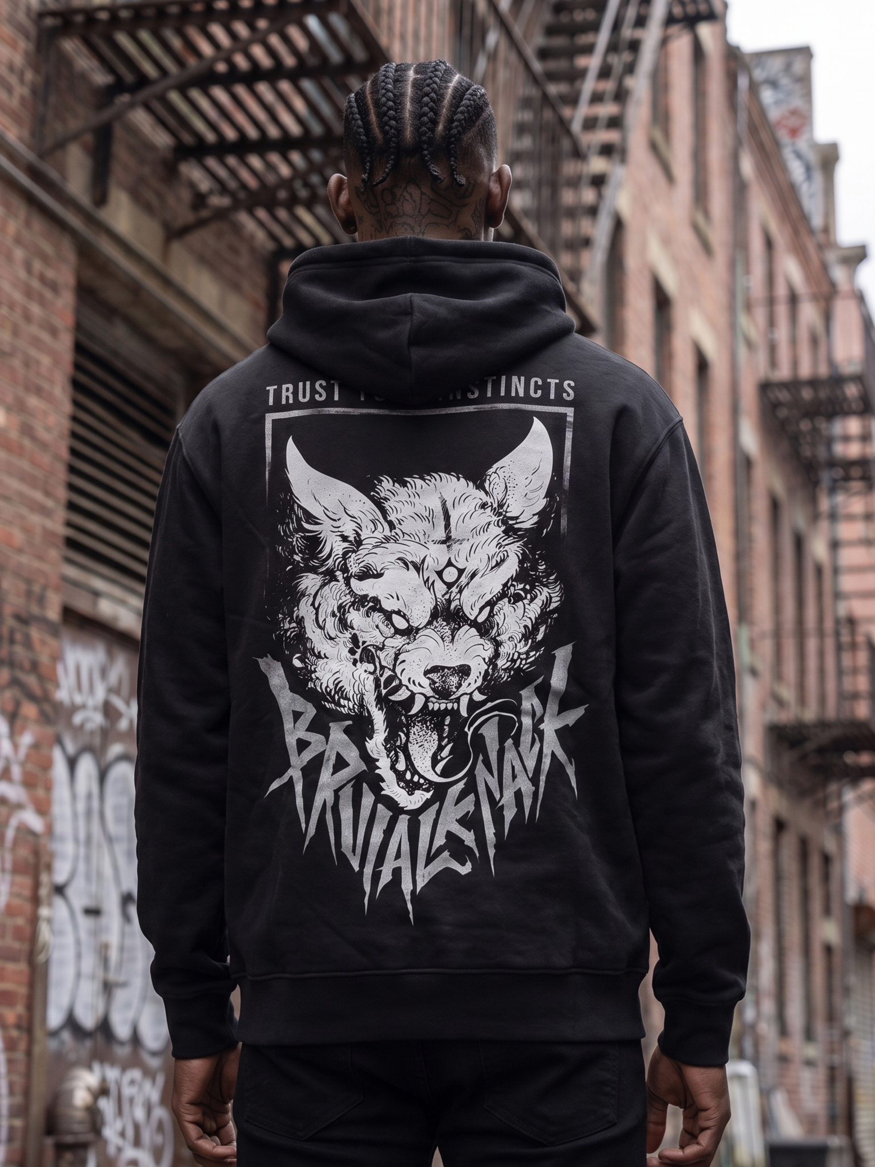 Instincts II Hoodie [black]