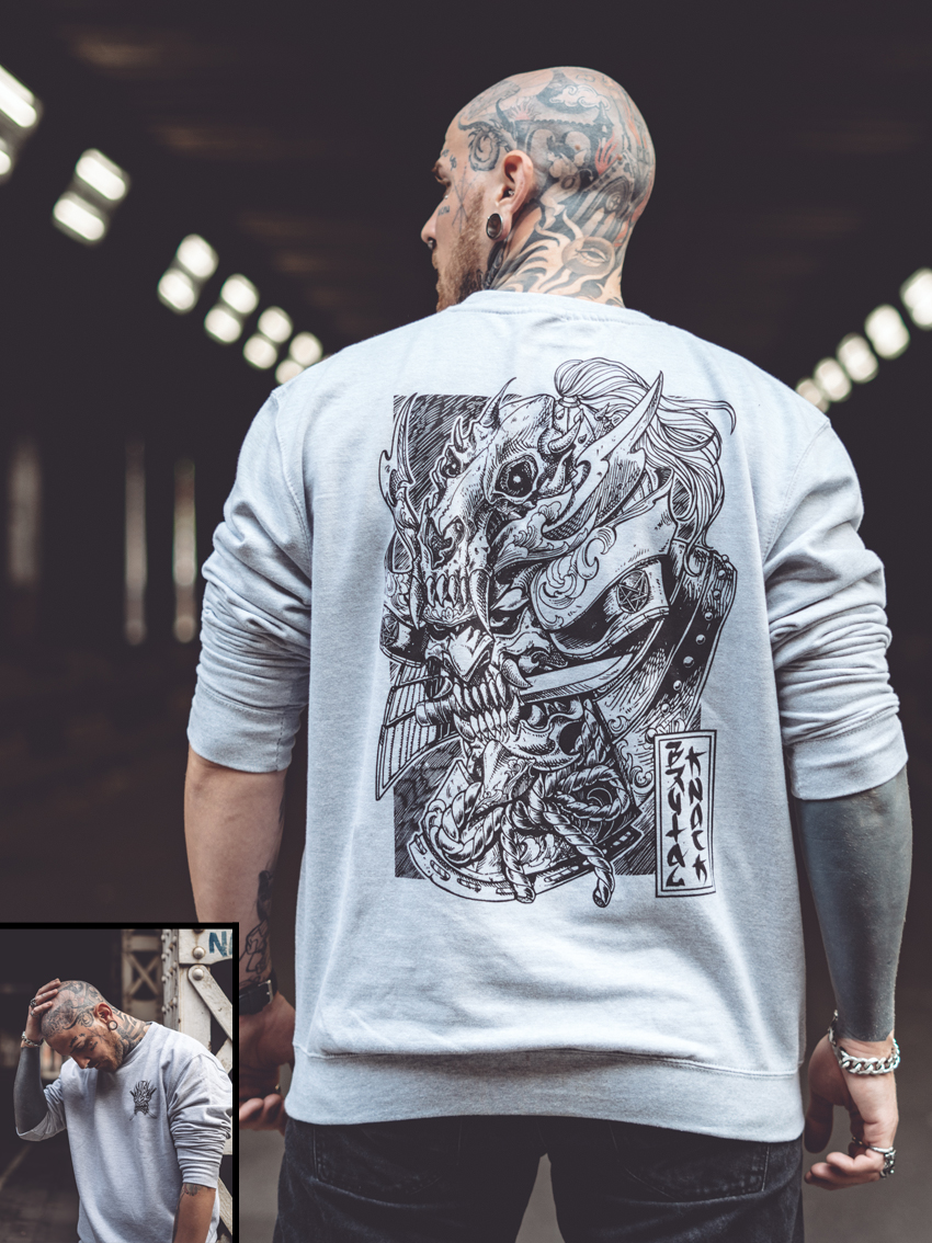Samurai Sweater [heathergrey]