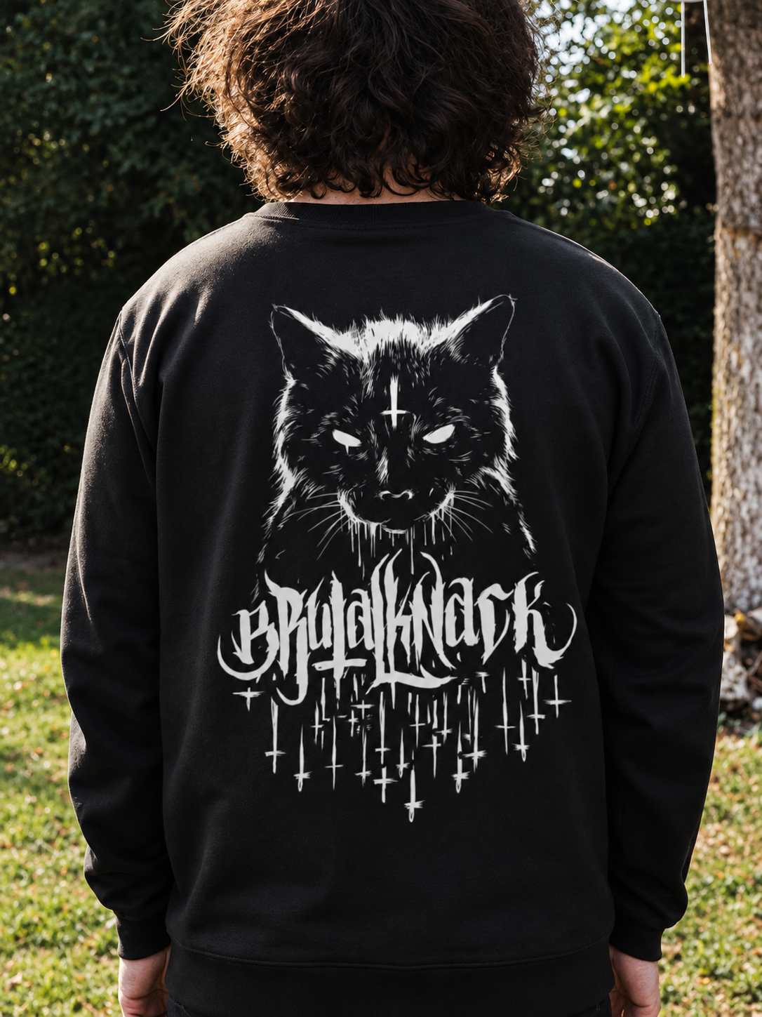 The Cat from Hell Sweater [black]