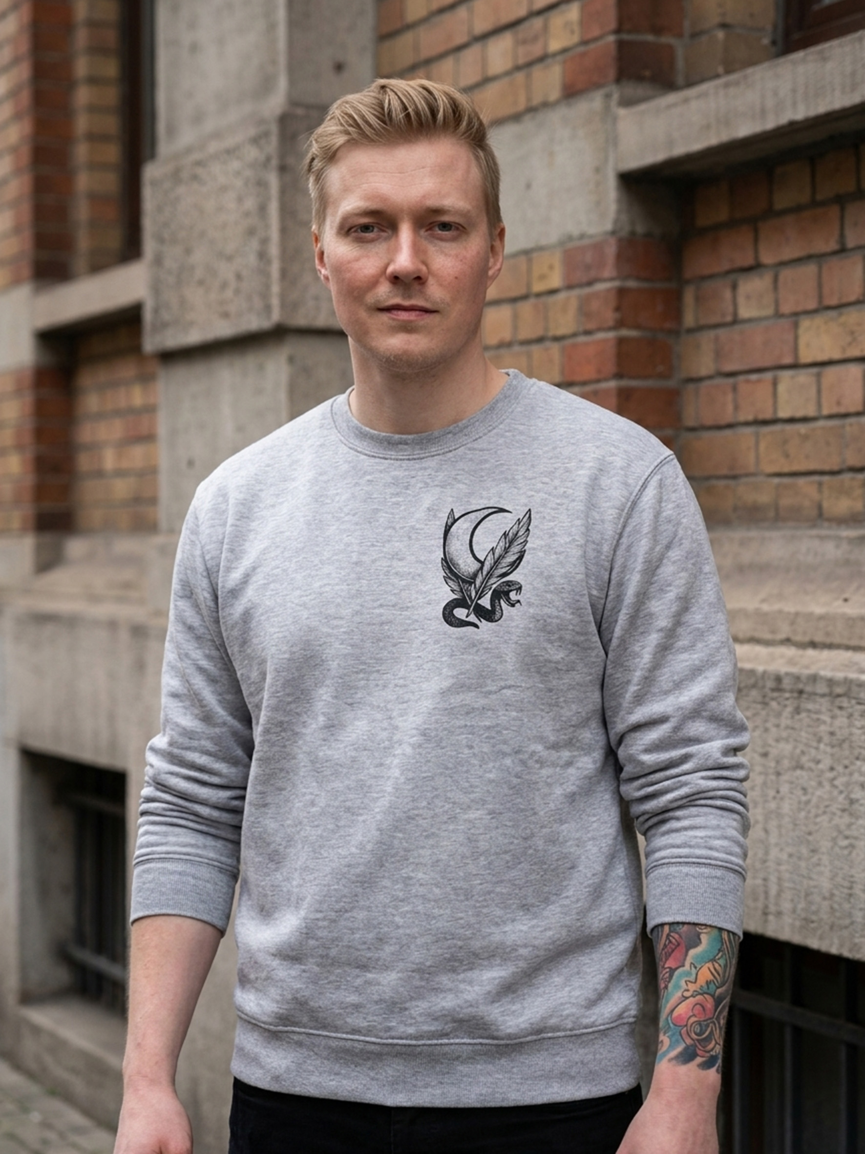 Indigenous Sweater [heather grey]
