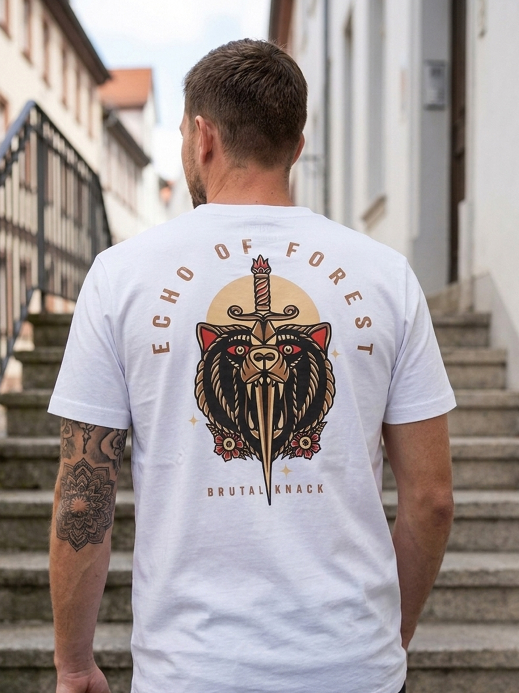 Echo of Forest Shirt [white]