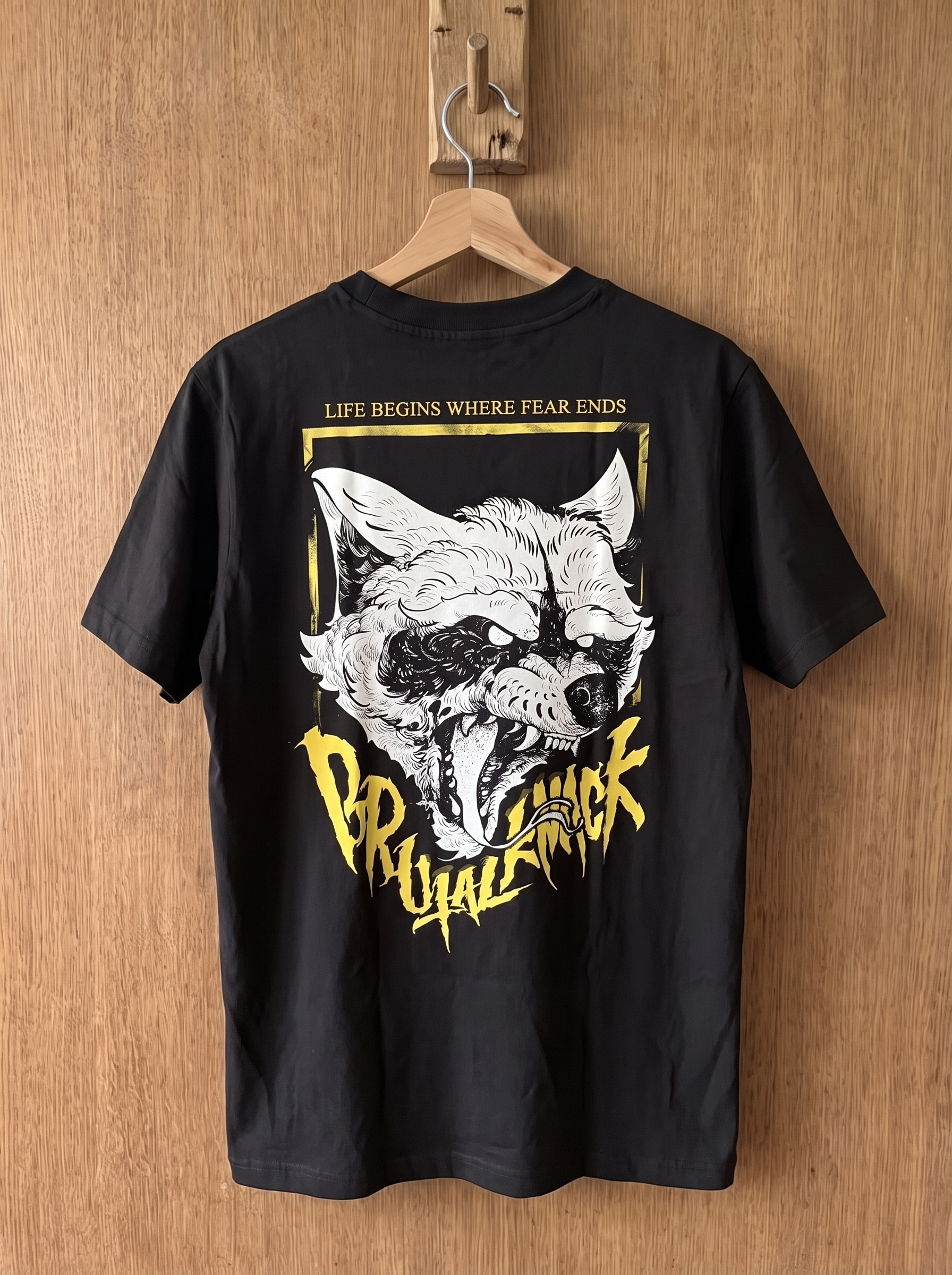 Racoon II Heavy Oversize Shirt [black]