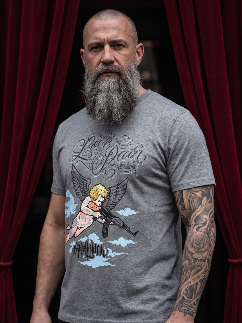 Love N Pain Shirt [heather grey]