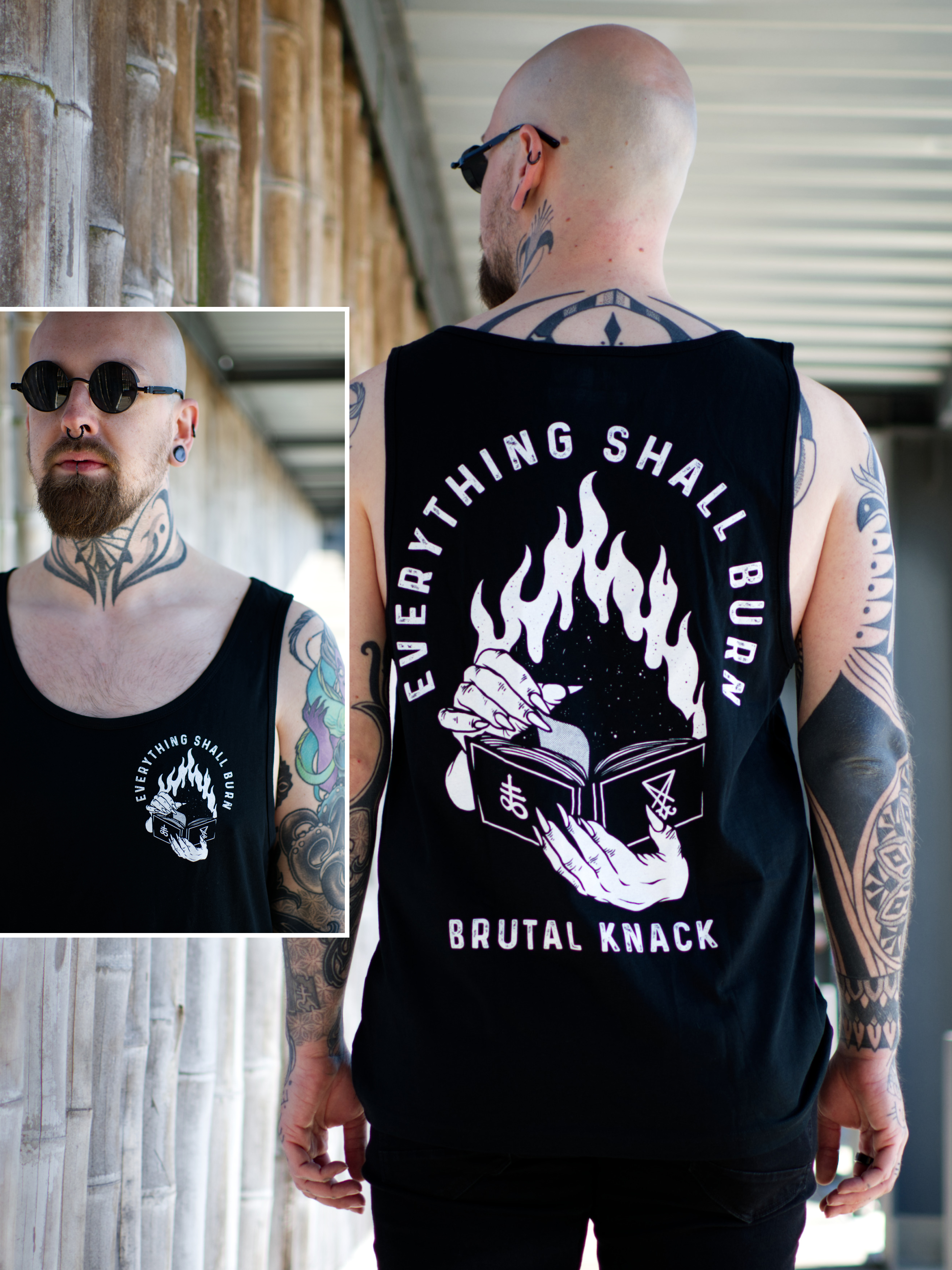 BURN Tank [black]