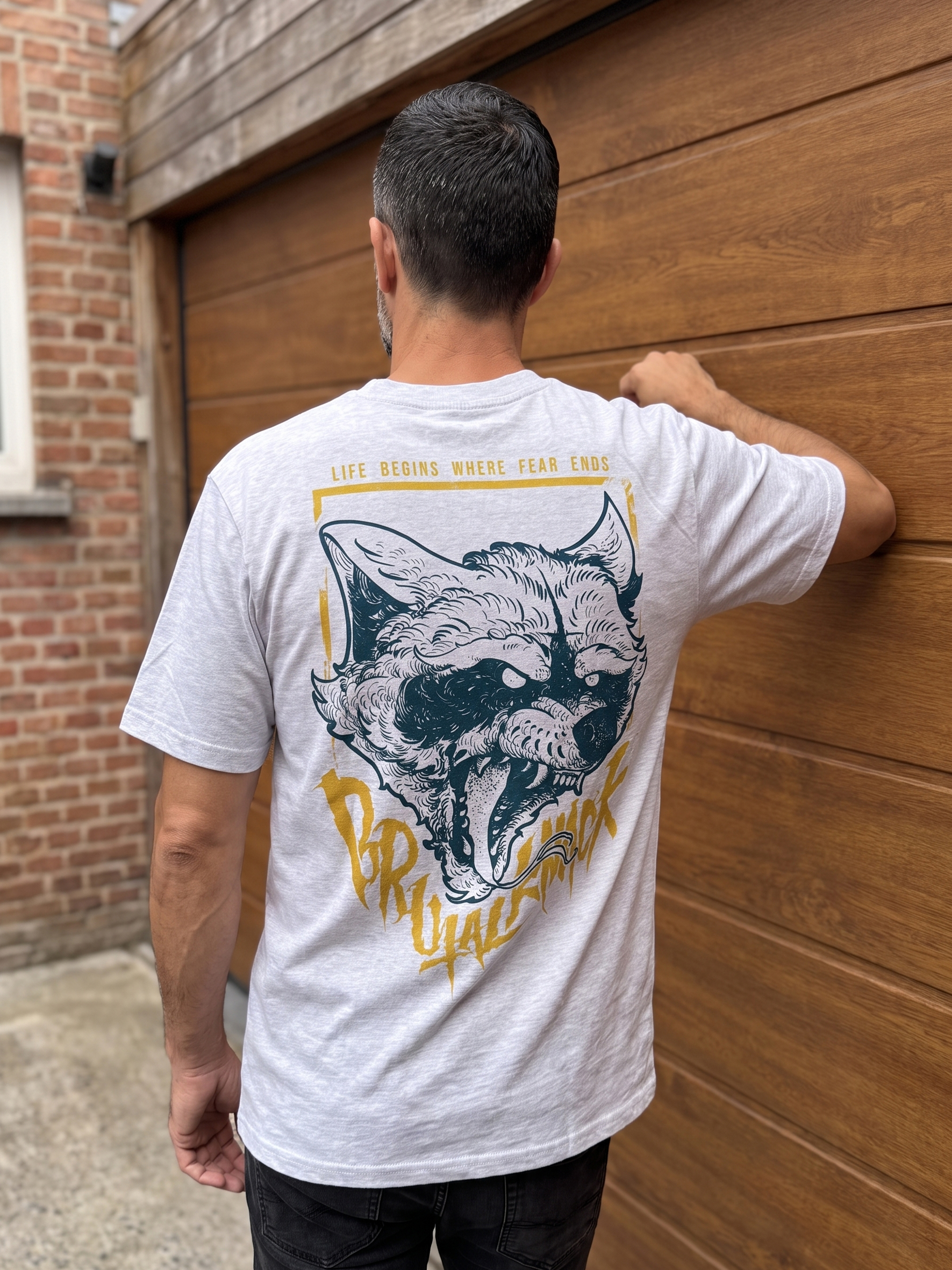 Racoon II Heavy Oversize Shirt [brightgrey]