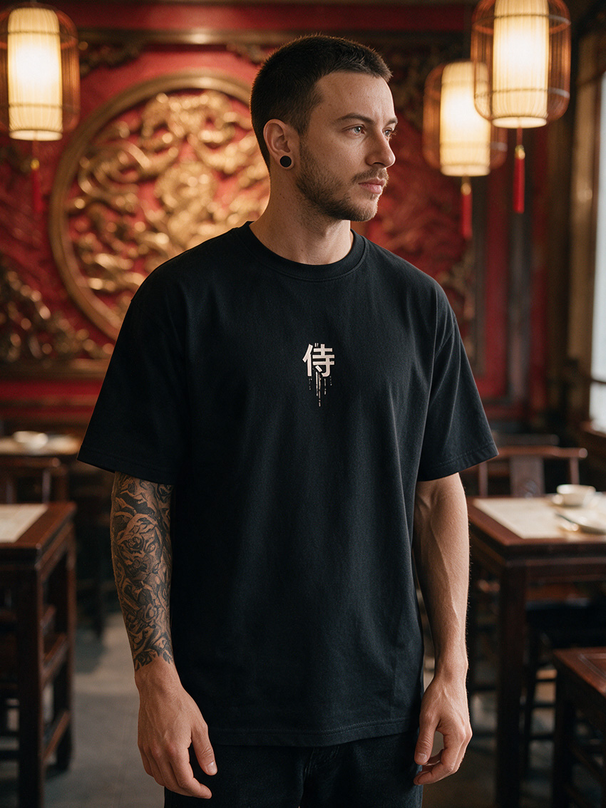 Oni Heavy Oversize Shirt [black]