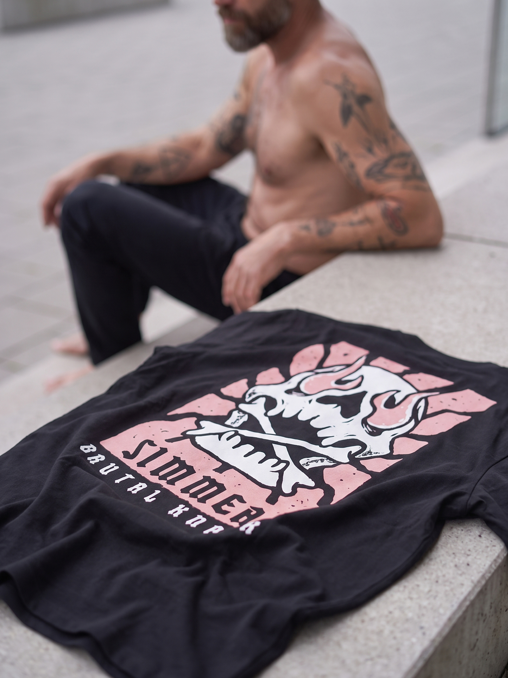 Simmer Shirt [black/rosa]