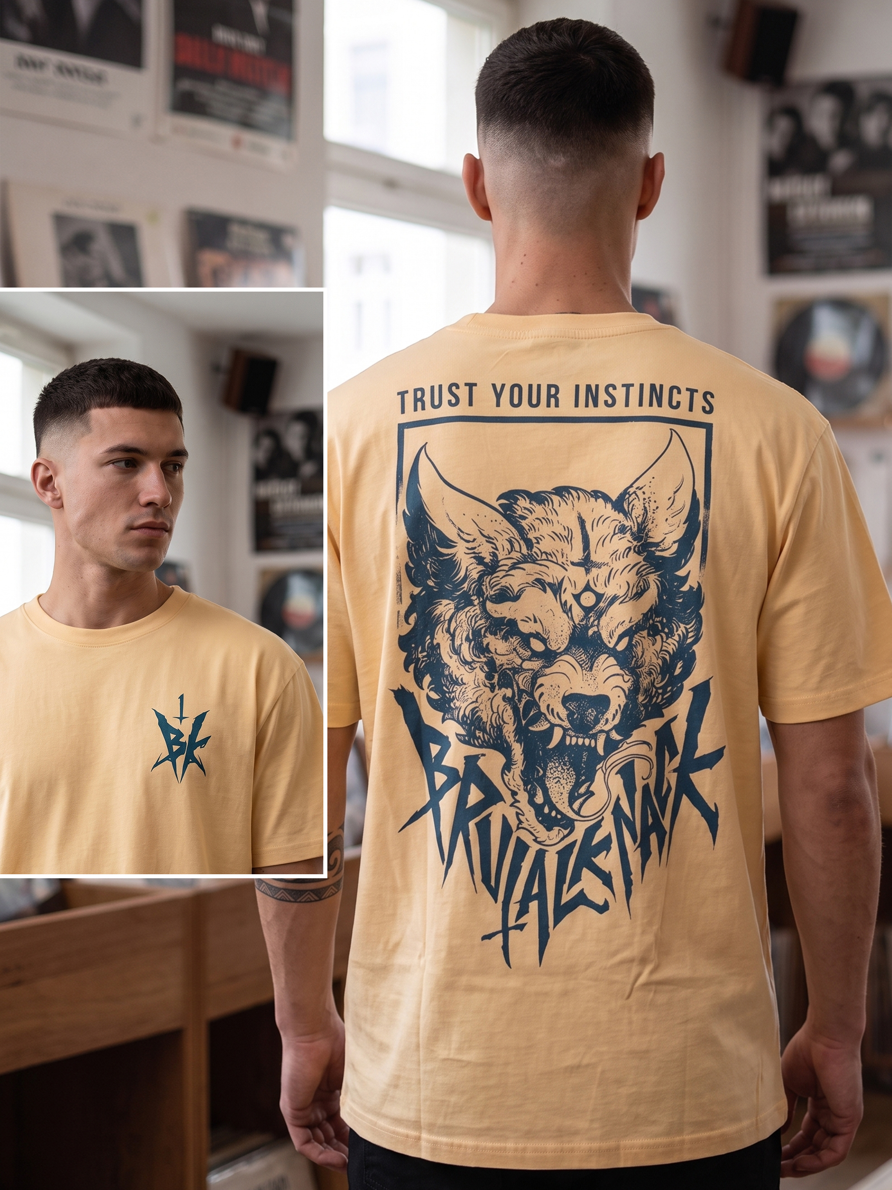 Instincts II Shirt [apricot] - limited