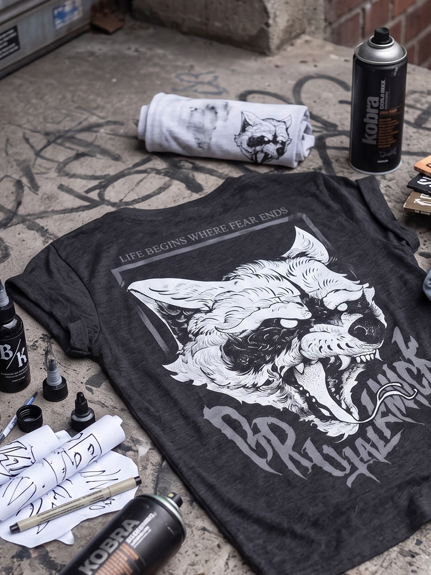 Racoon II Extended Shirt [coal]