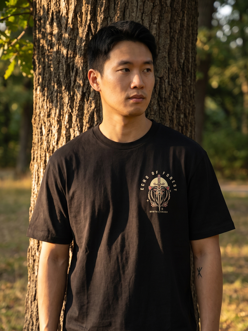 Echo of Forest Shirt [black]