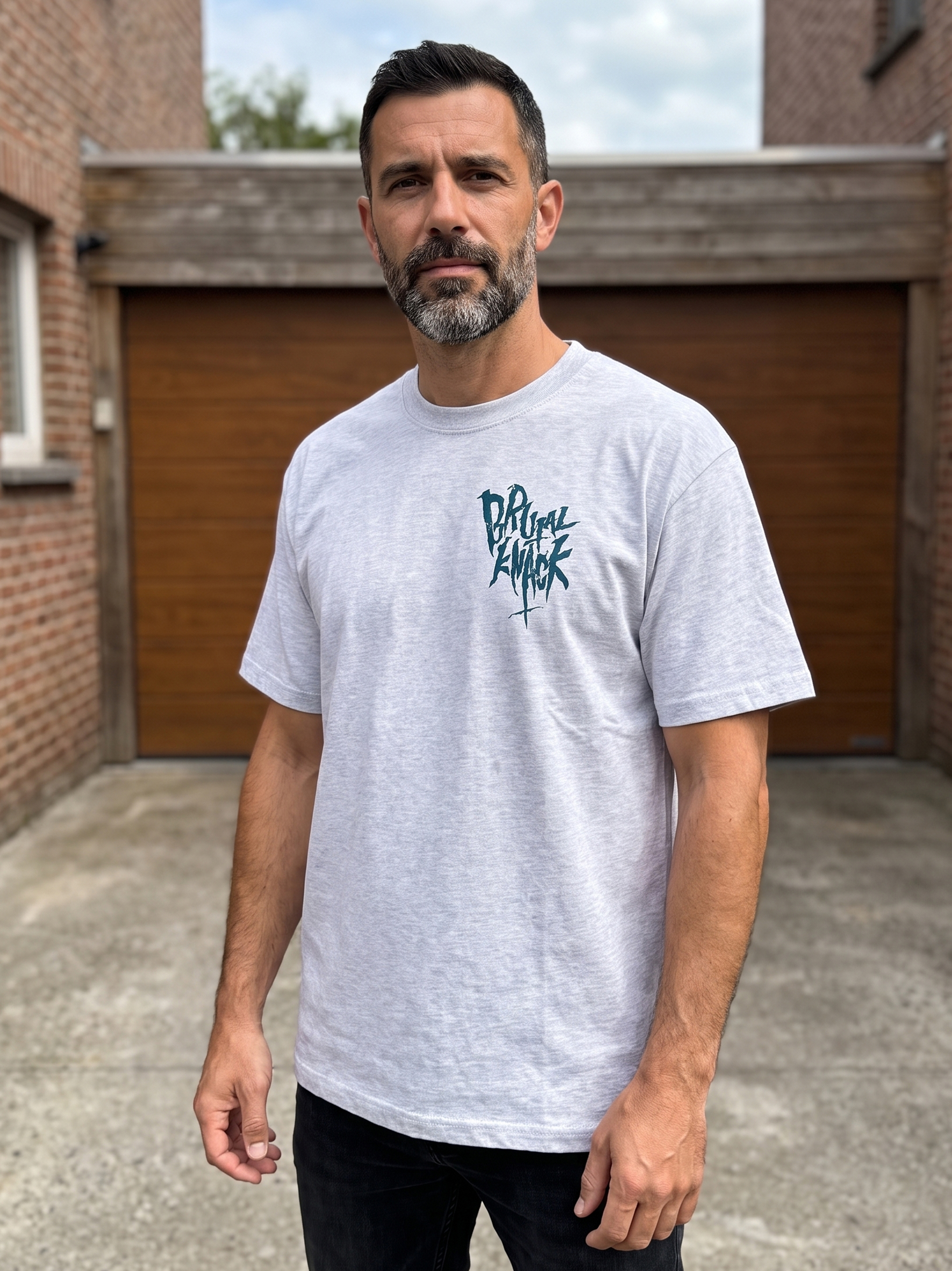 Racoon II Heavy Oversize Shirt [brightgrey]