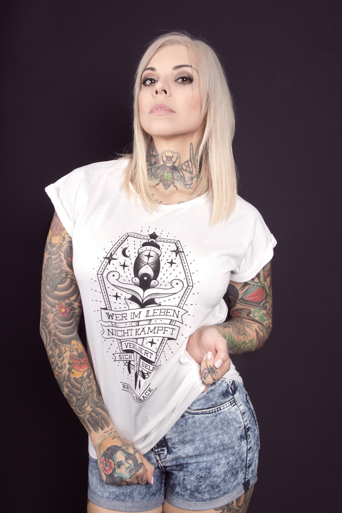 Dagger Extended Shirt [white]