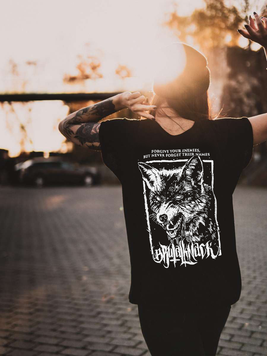 Fox Extended Shirt [black]