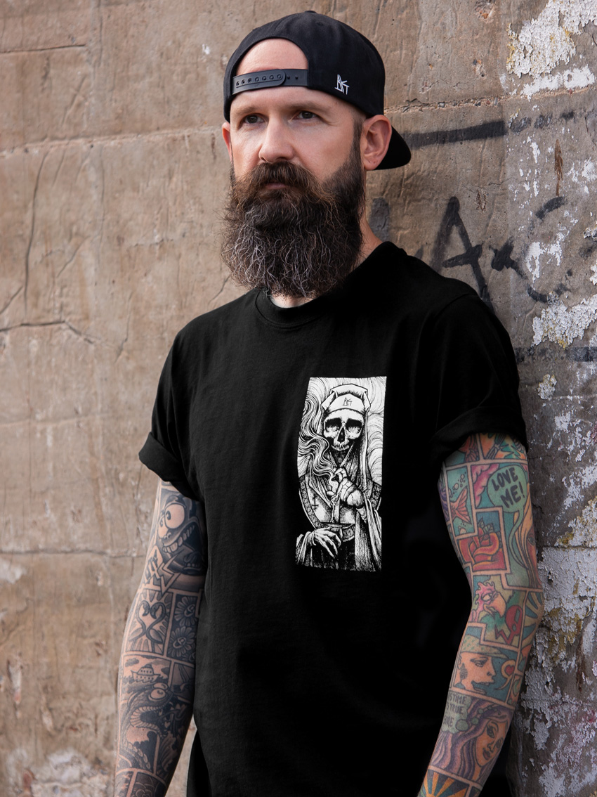 Death Nun T-Shirt [Black]