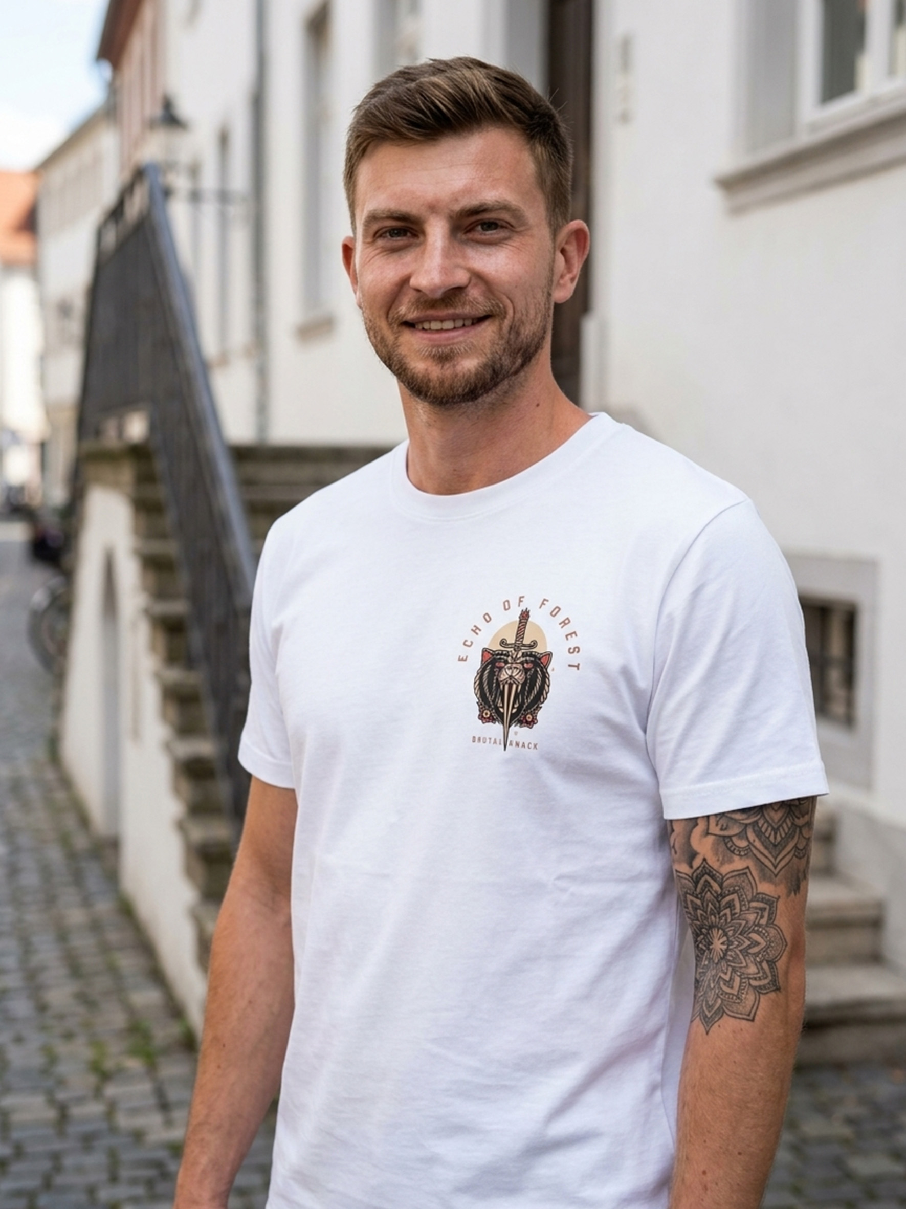 Echo of Forest Shirt [white]
