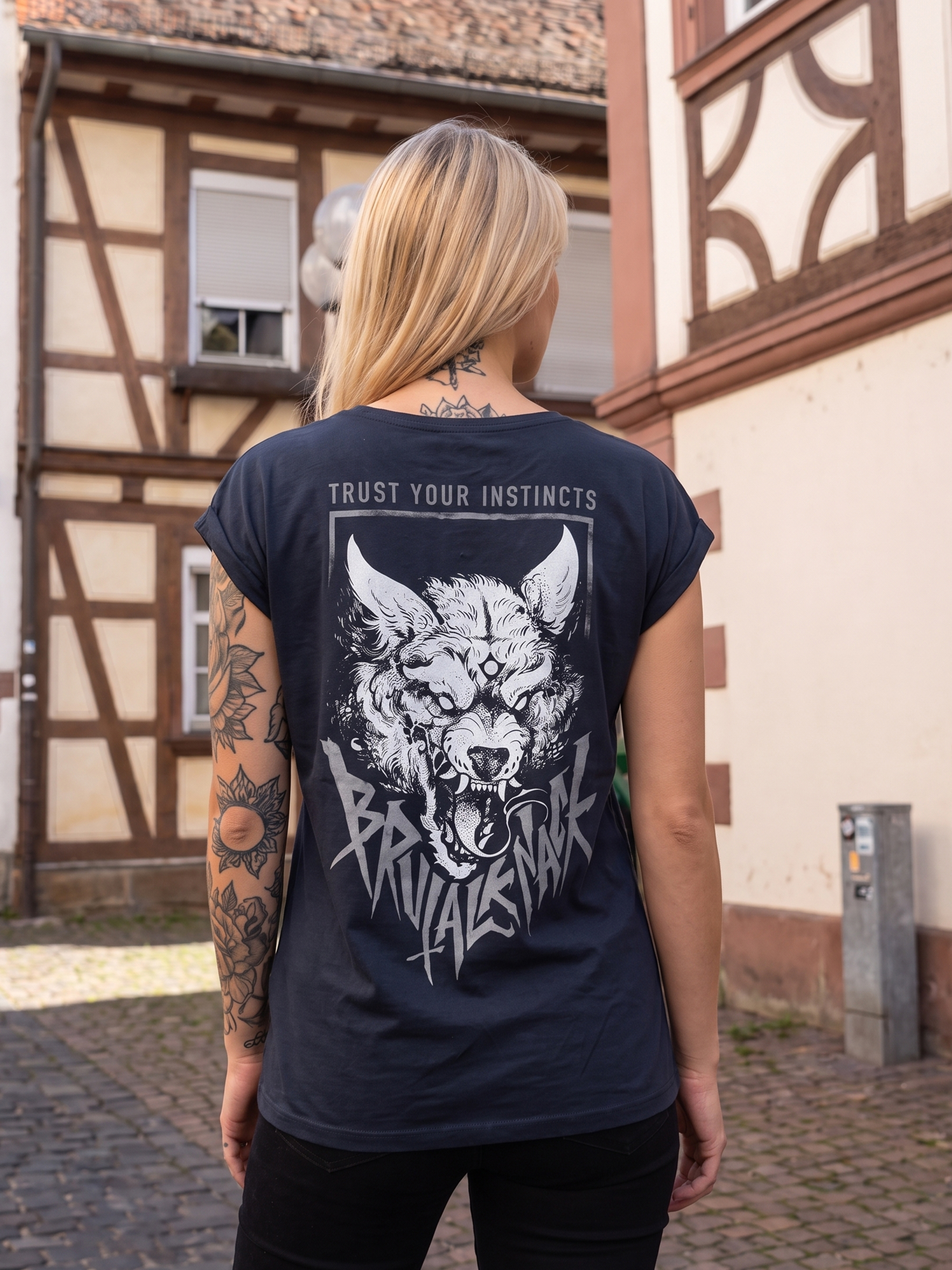 Instincts II Extended Shirt [navy]