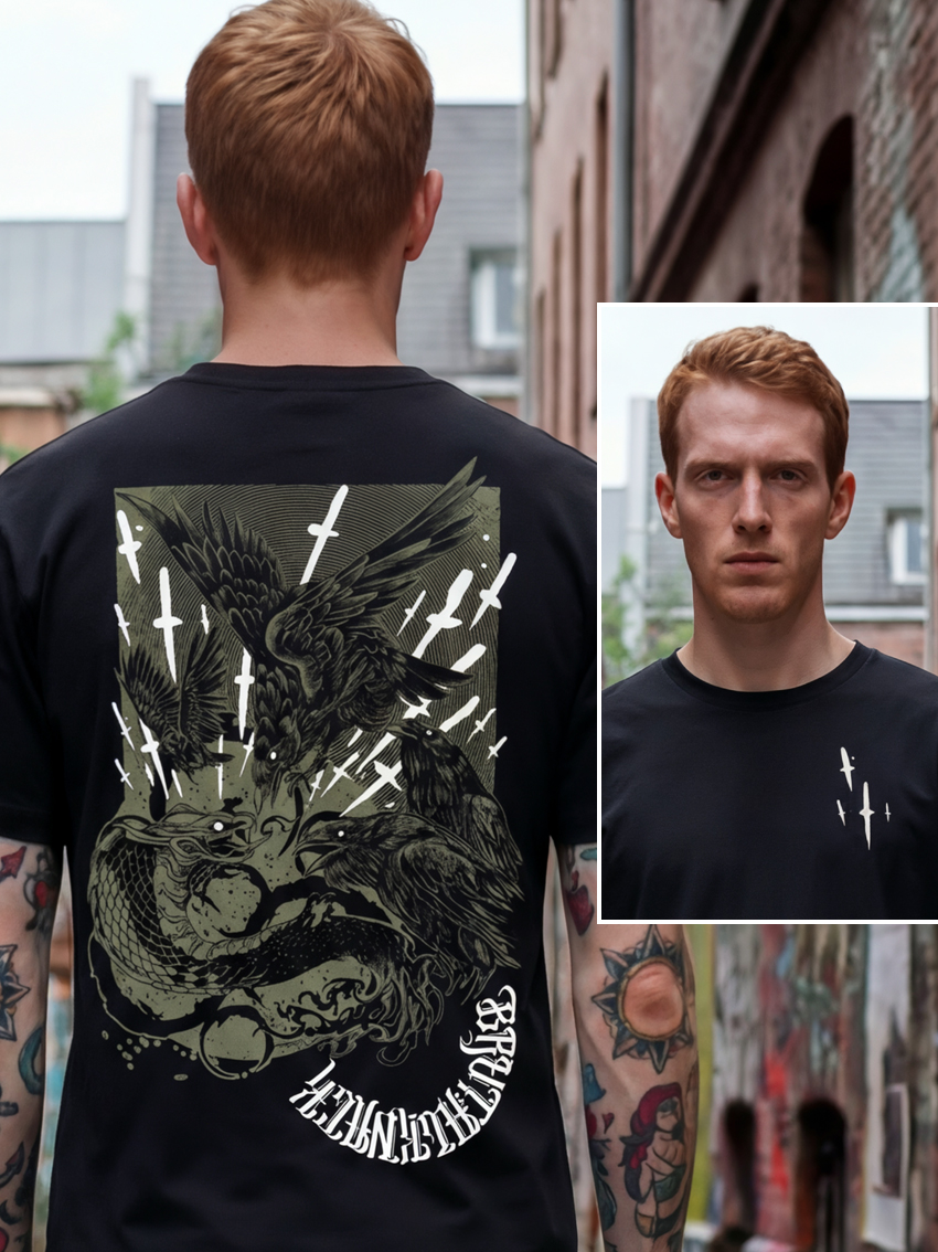 Crow Shirt Boy [black]