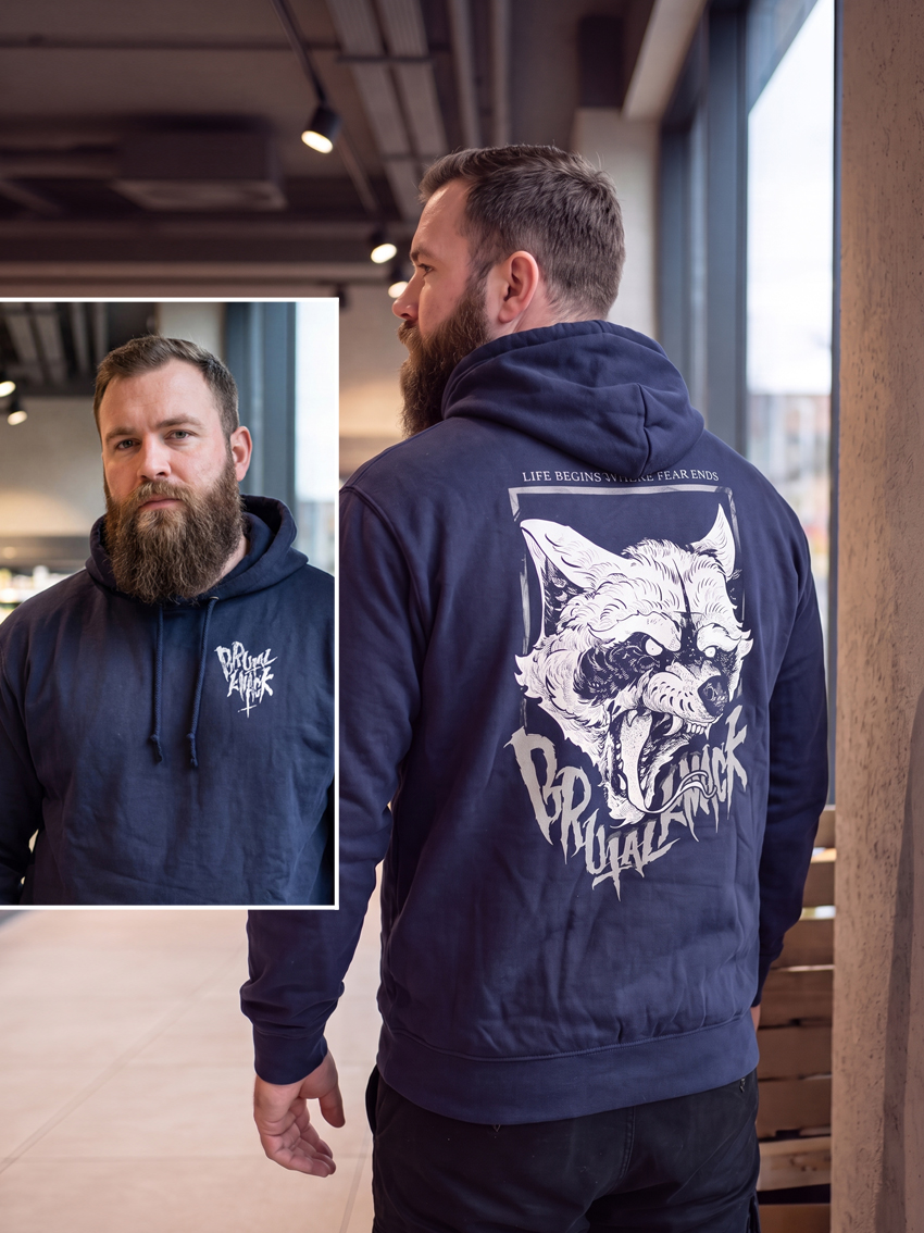 Racoon II Hoodie [navy]