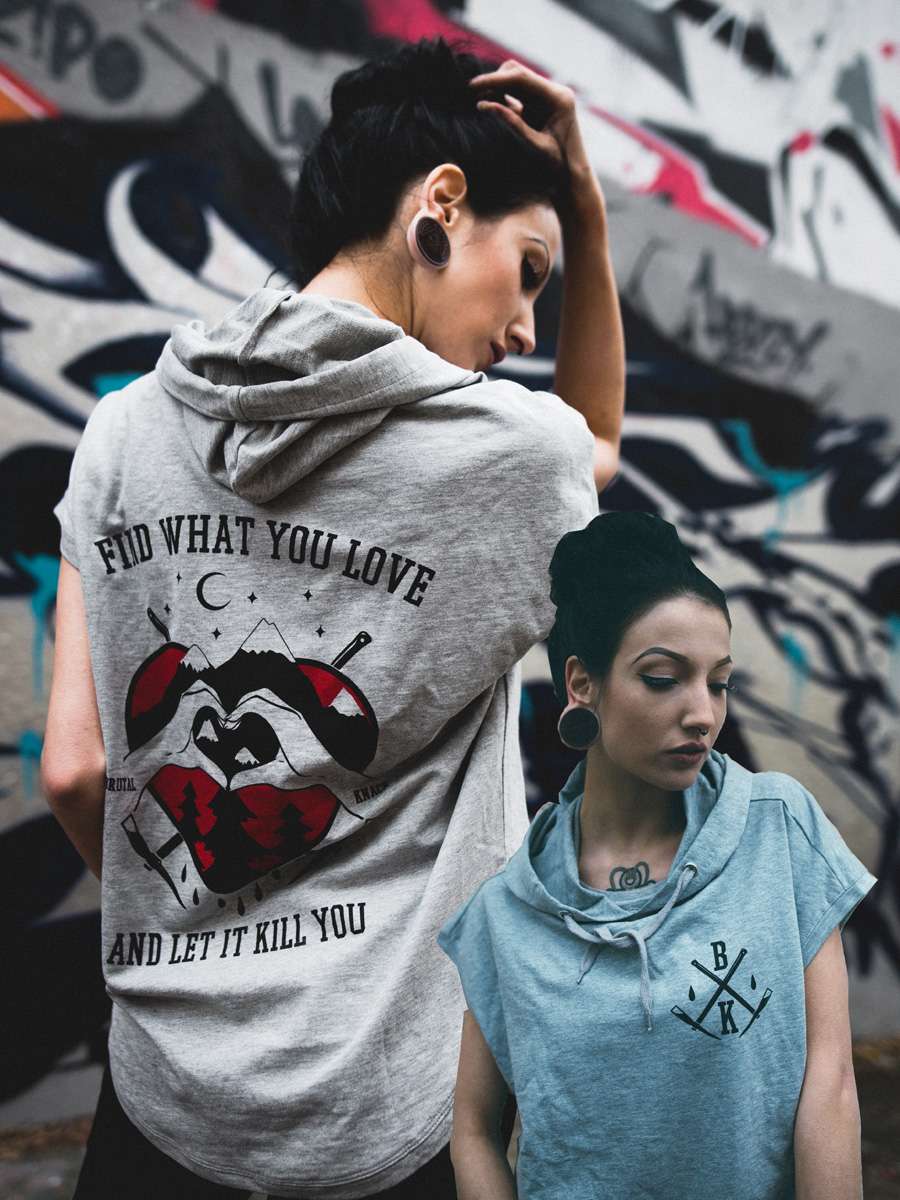FWYL Sleeveless Hoodie [grey]
