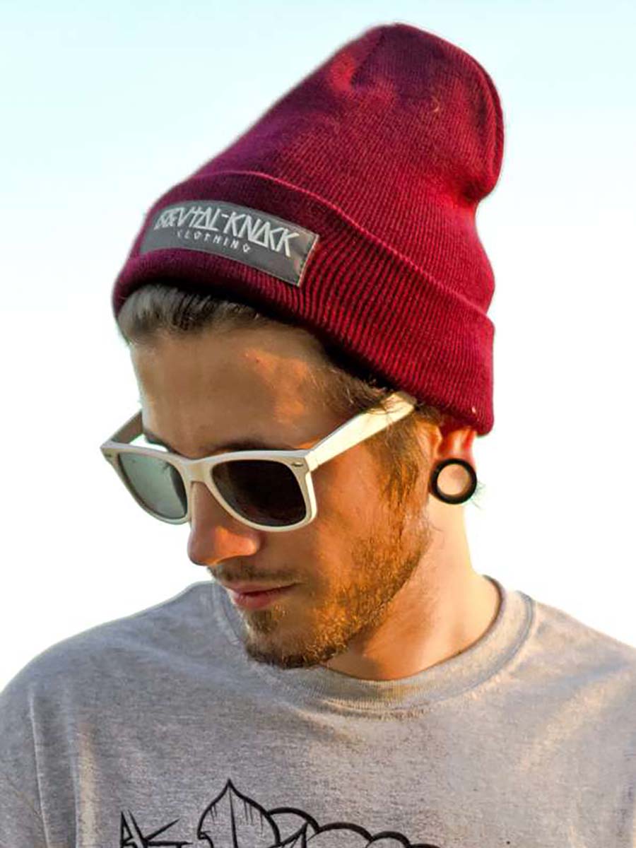 Beanie Logo [burgundy]