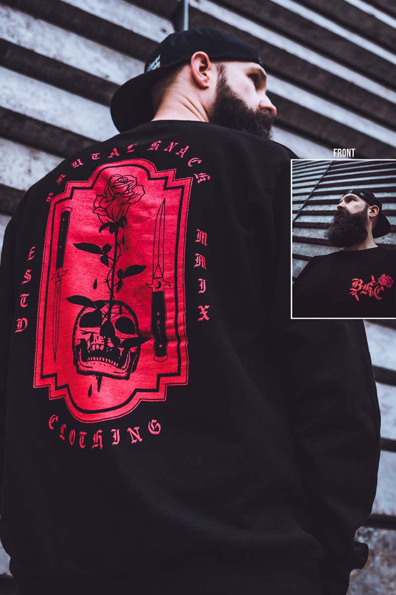 Roses Crewneck [black]