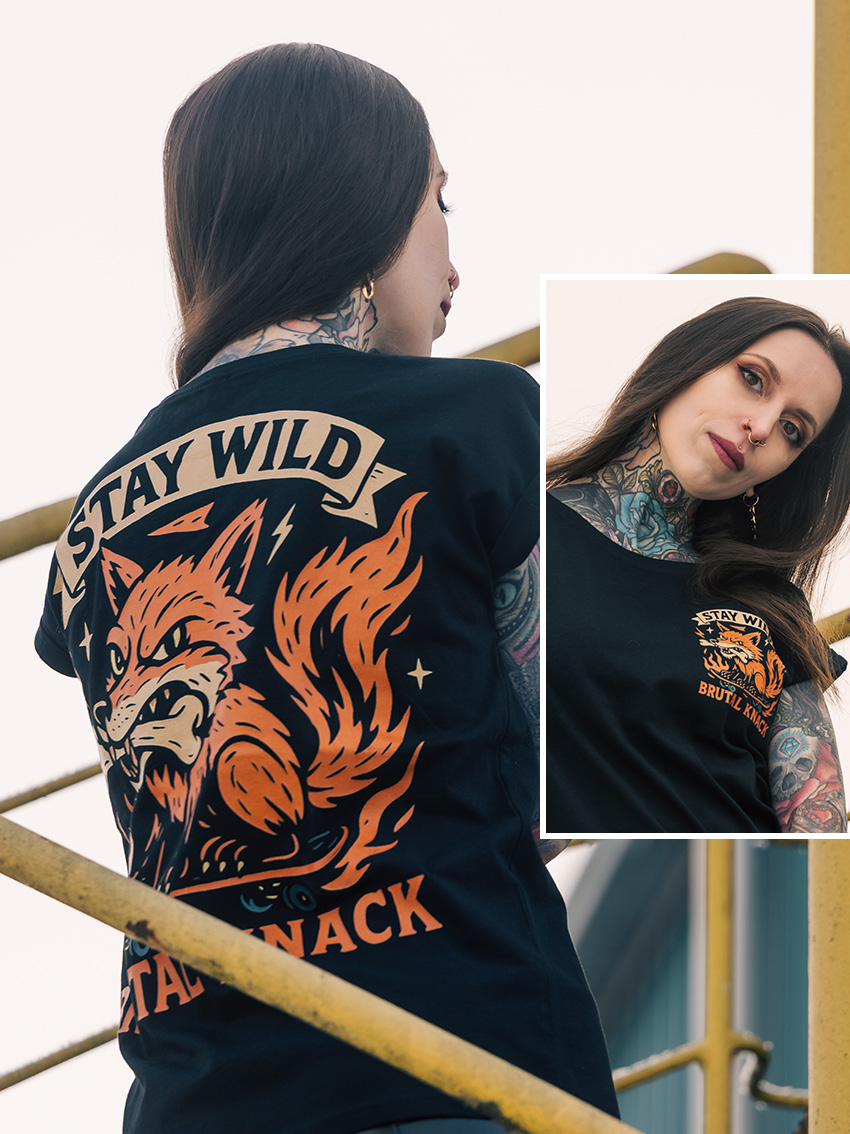 Skate Wild Extended Shirt [black]