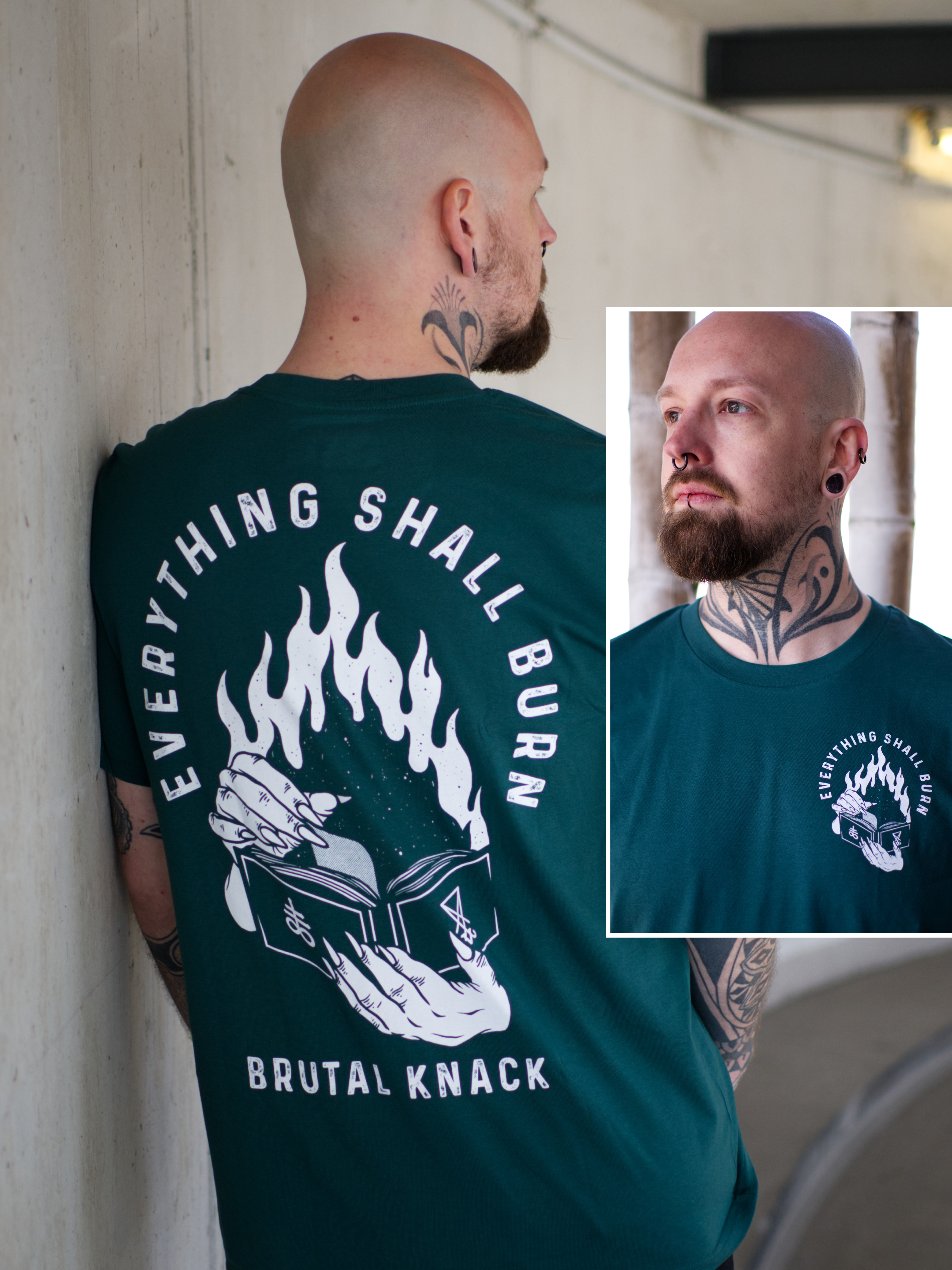 BURN Shirt [glazed green]