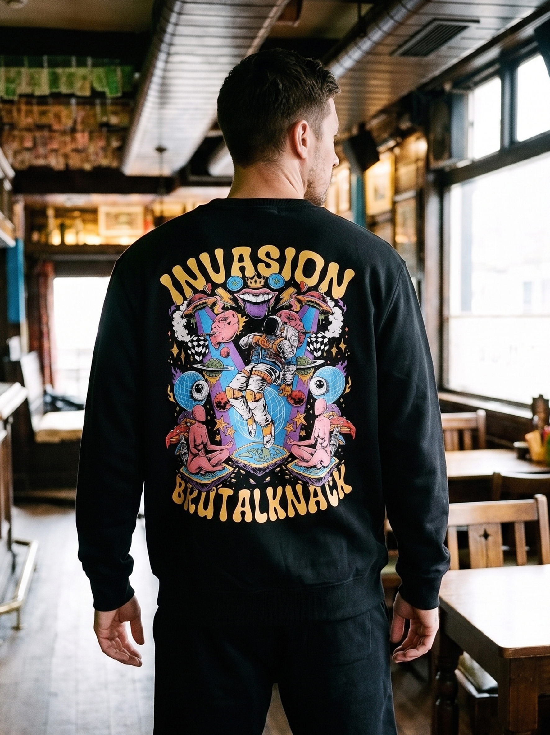 Invasion Sweater [black]
