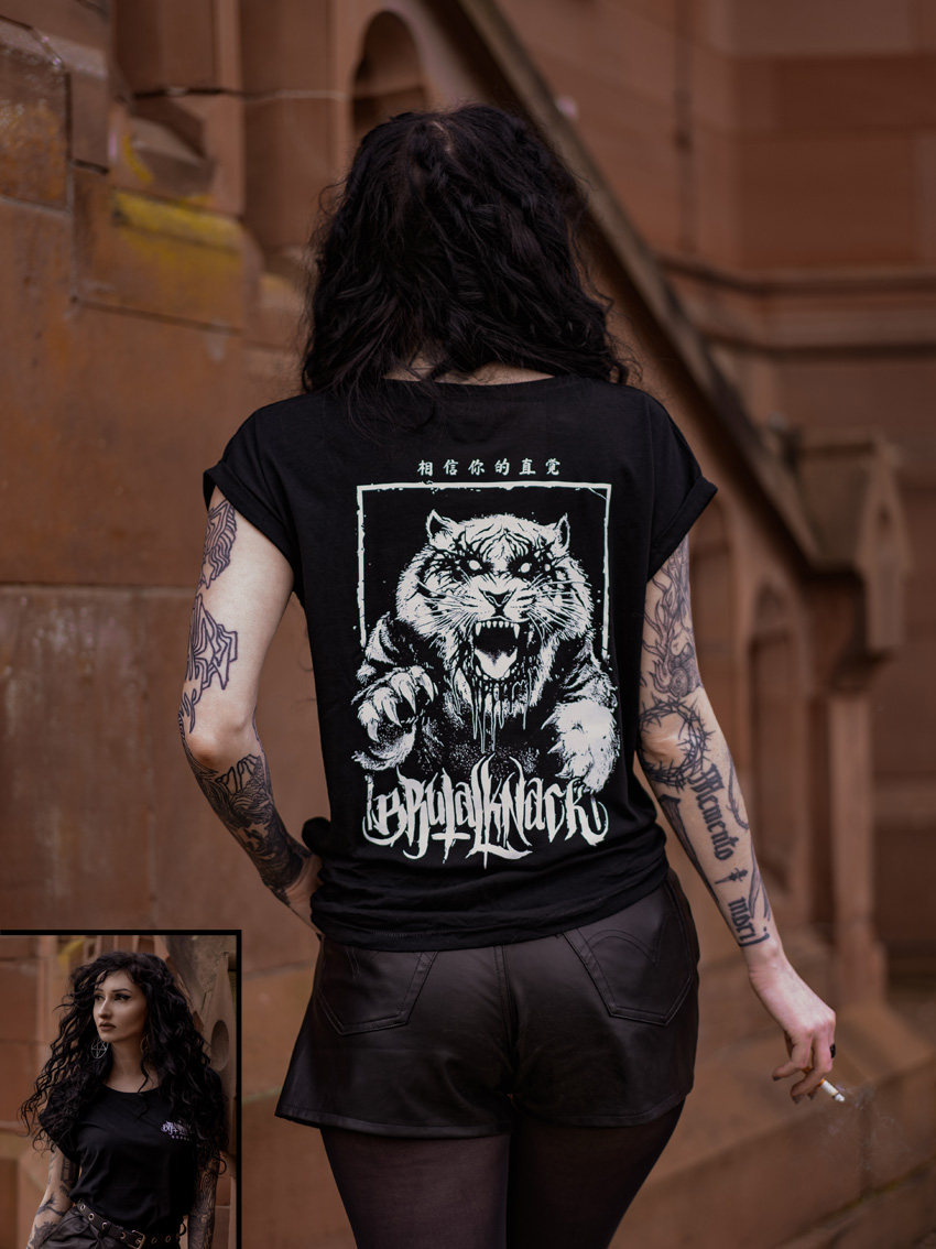 Tiger Extended Shirt [black]