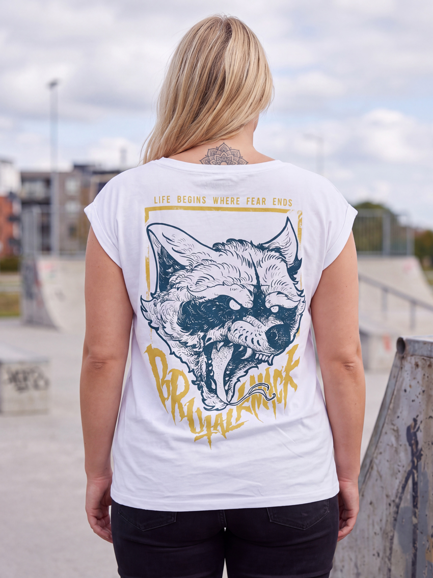 Racoon 2 Extended Shirt [white]