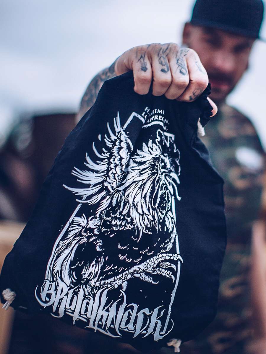 Turnbeutel Rooster [black]