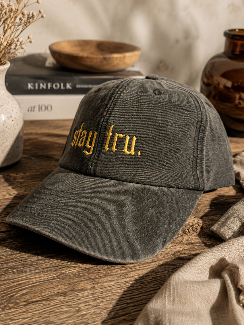 Cap Stay Tru [coal]